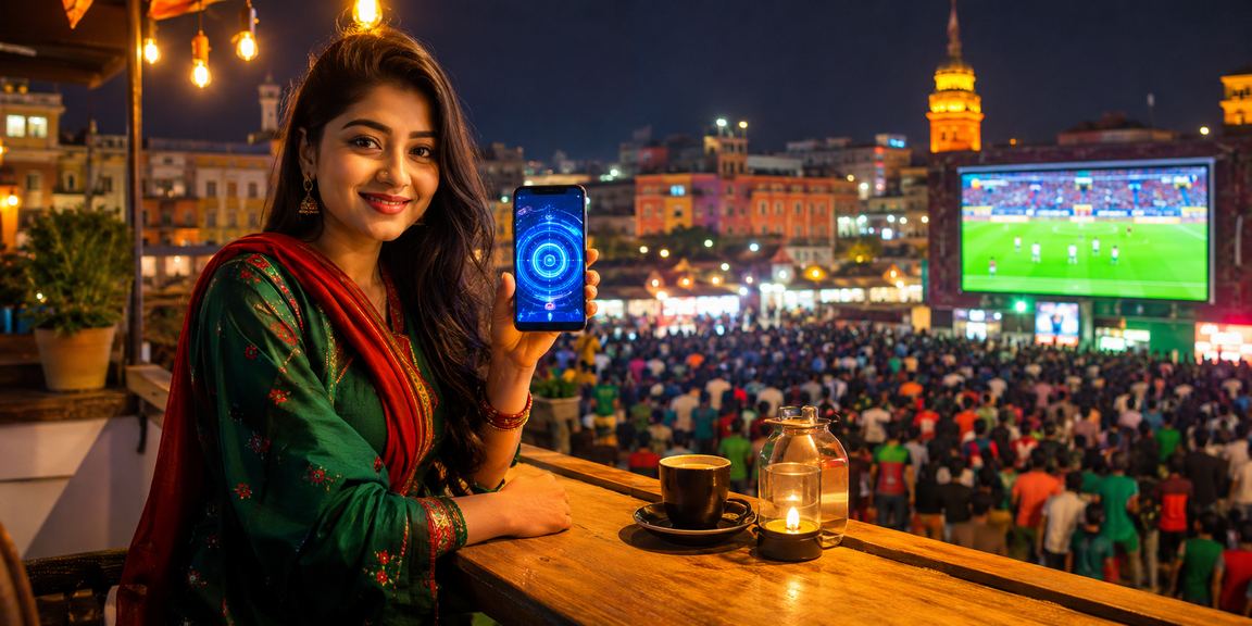 রংপুরে মোবাইলে bagi1 ভাউচার চেক করছেন একজন ব্যবহারকারী